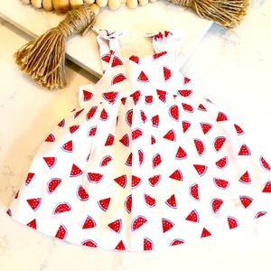NWT Baby Gap Watermelon summer dress 0-3 months
